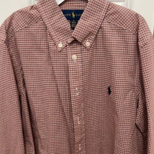 Boys Ralph Lauren button up size 10-12